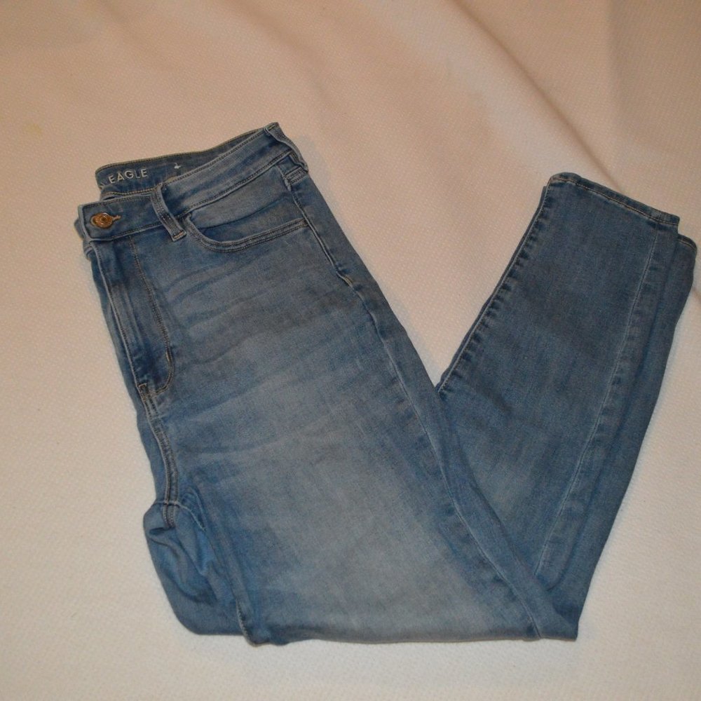 AE Super-hi rise jeggings